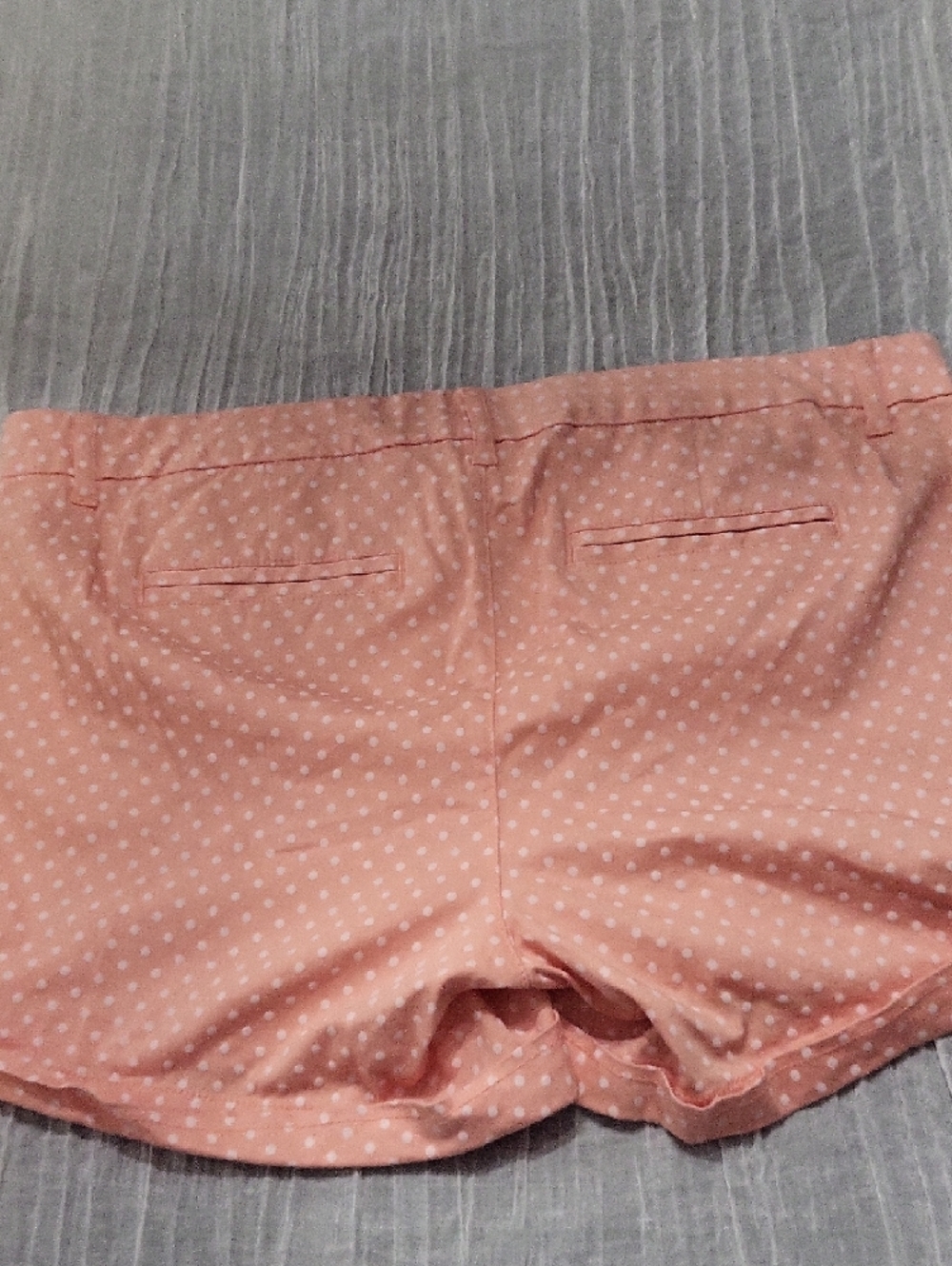 Torrid Size 16 Peach Pink Polka Dot Women's Shorts - Picture 6 of 10